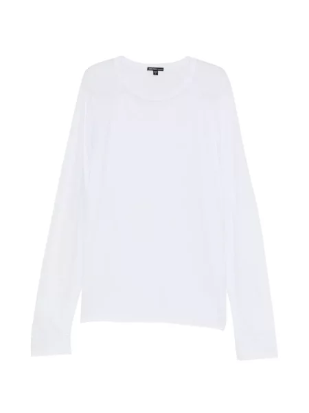 Lung tricou James Perse alb