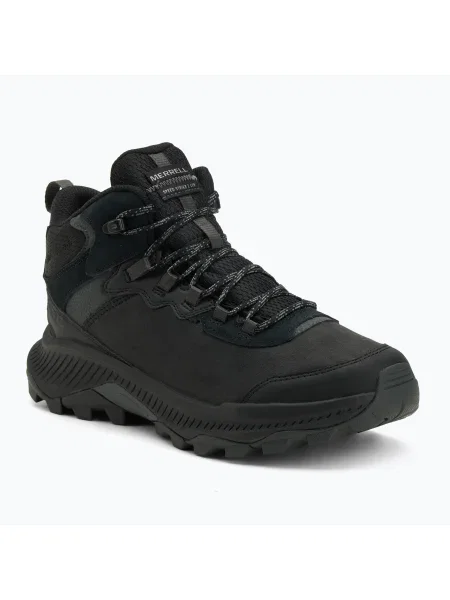 Încălțăminte de drumeție pentru bărbați Merrell Speed Strike 2 Ltr Mid Wp black negru