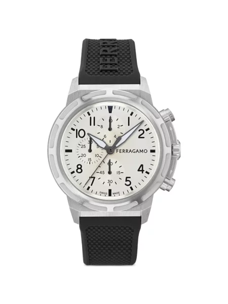 Ceas Ferragamo alb