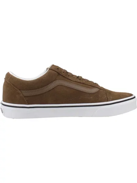 Sneakersy Vans Old Skool zamszowe brązowe