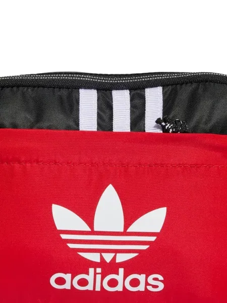 Öves virágos futó póló Adidas fekete