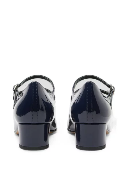 Pantofi cu toc Carel Paris cu bretele albastru