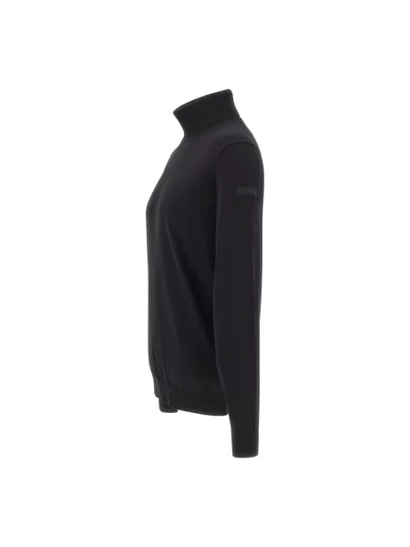 Sweter z golfem Rrd do golfa czarny
