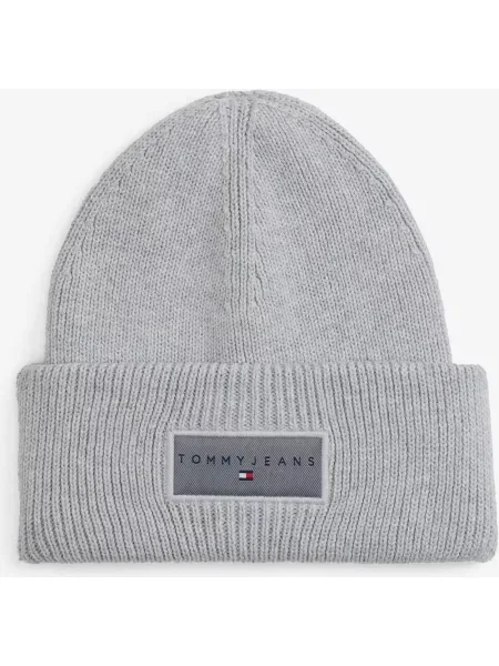 Czapka Tommy Jeans Linear szara