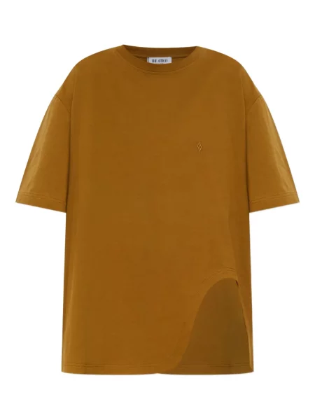 Tricou The Attico cu broderie maro
