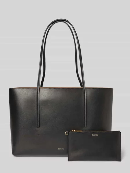 Calvin Klein Torba Shopper schwarz czarna