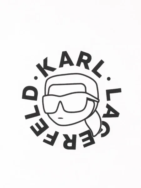 Torba dziecięca Karl Lagerfeld biała