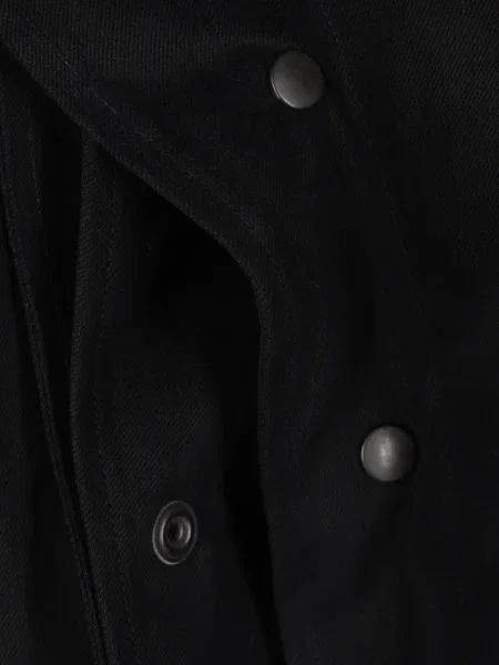 Palton Yohji Yamamoto din piele negru