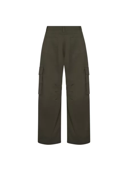 Spodnie cargo Golden Goose zielone
