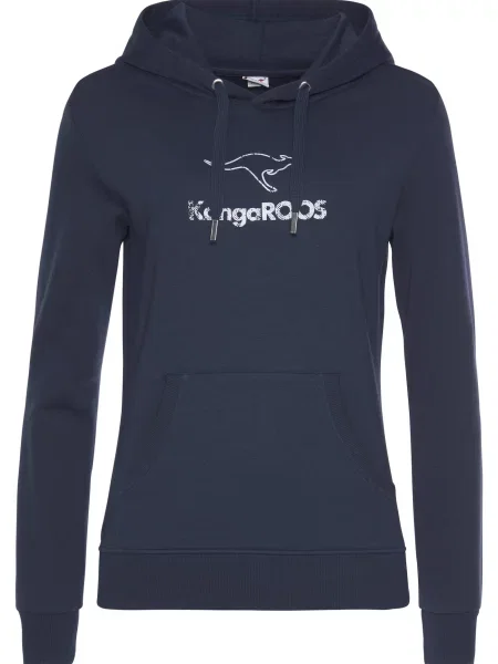 KangaROOS Majica mornarska bela