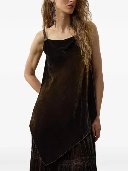 Top Ralph Lauren Collection de catifea maro