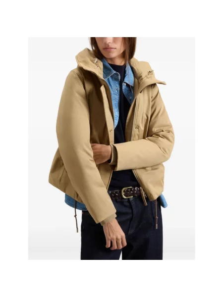 Ocieplana parka Woolrich beżowa