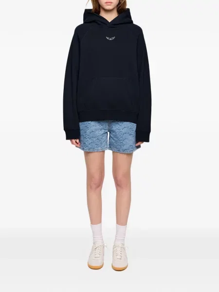 Hanorac cu glugă Zadig&voltaire albastru