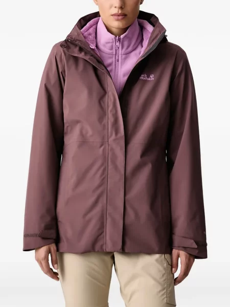 Kurtka Jack Wolfskin fioletowa