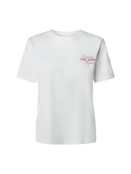 Tricou Pepe Jeans alb