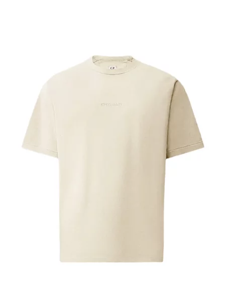 Scurt tricou C.p. Company din jerseu cu autograf