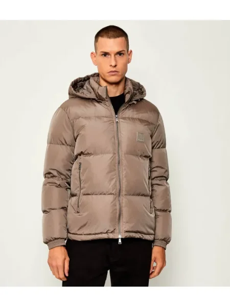 Armani Exchange De puf geacă bej