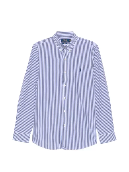 Cămașă Polo Ralph Lauren cu dungi albastru