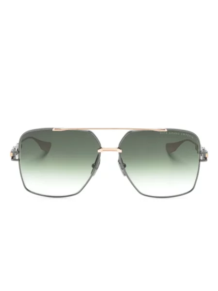 Okulary przeciwsłoneczne Dita Eyewear z nadrukiem czarne