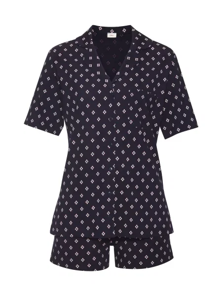 S.Oliver Pantaloni scurți marin / deschis / roz pastel albastru