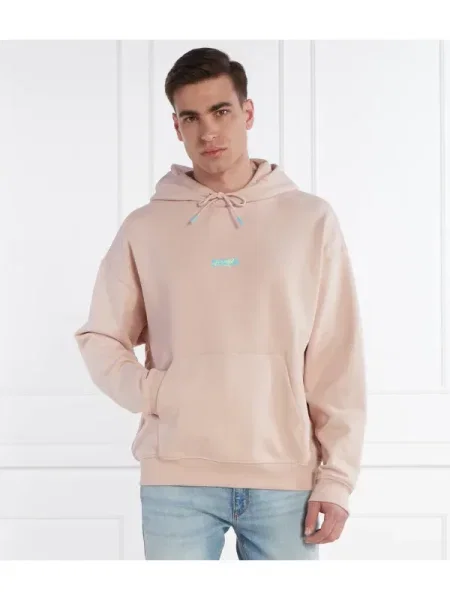 HUGO Hanorac Dreezes | Oversize fit roz
