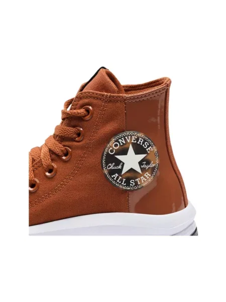 Členkové topánky Converse hnedá