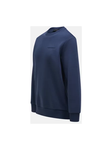 Bluza Peak Performance z logo niebieska