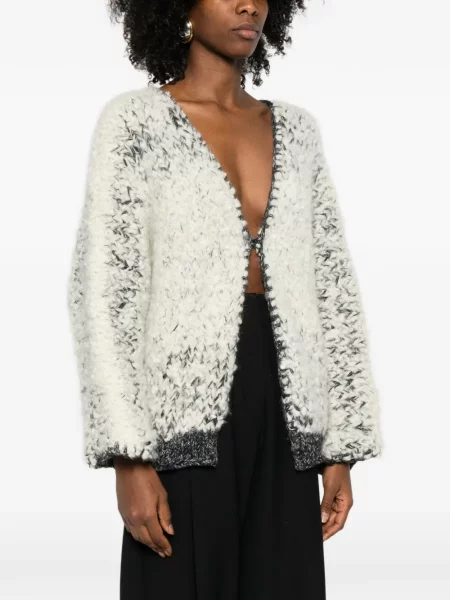 Cardigan Khaite alb
