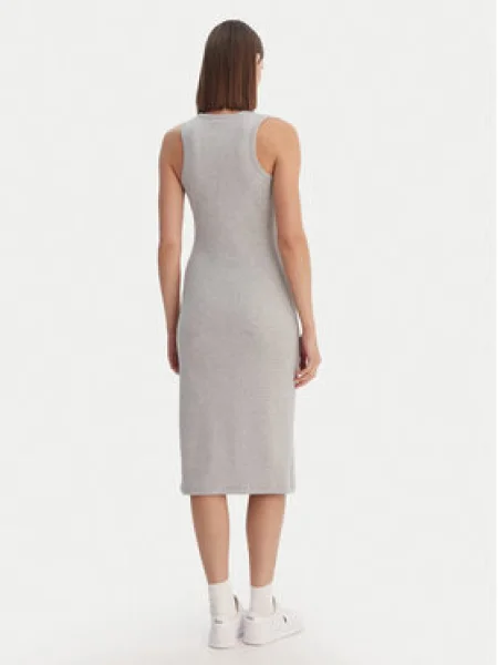 Calvin Klein Jeans Šaty melírovaná / ružová / burgundská sivá