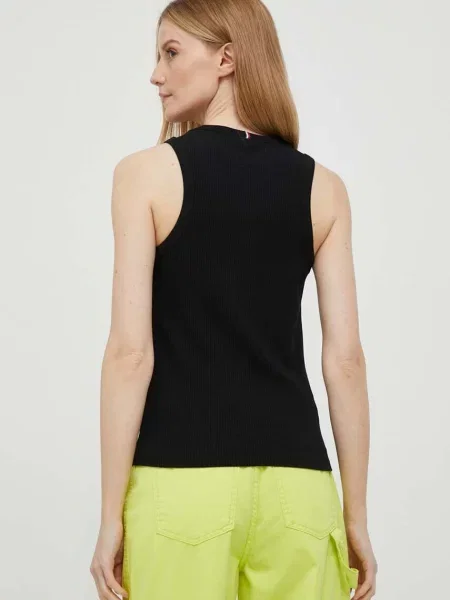Top Tommy Hilfiger černý