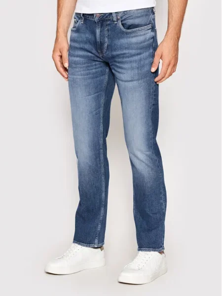 Jeans hlače Guess modra