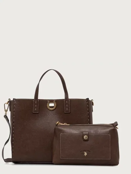 Rucsac U.s. Polo Assn. din piele maro