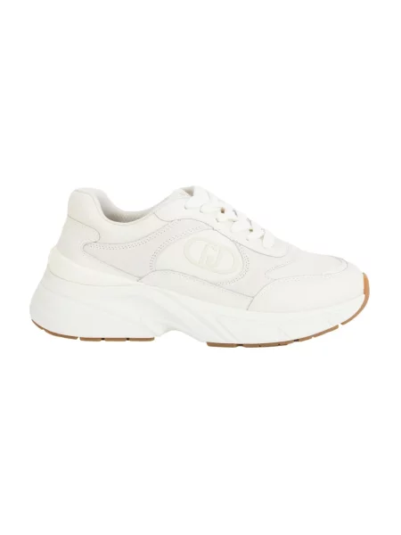 Sneakersy Liu Jo skórzane białe