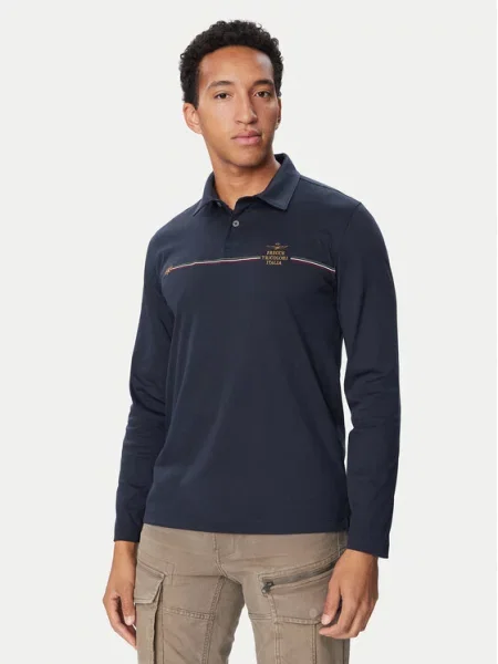 Aeronautica Militare Tricou polo Bleumarin