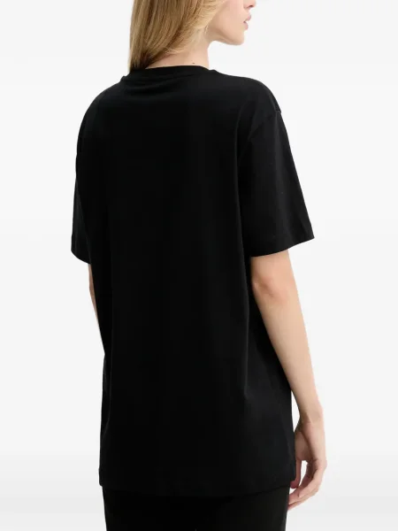 Tricou Iceberg cu broderie negru