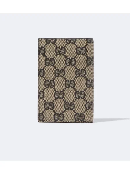 Portofel Gucci din canvas bej