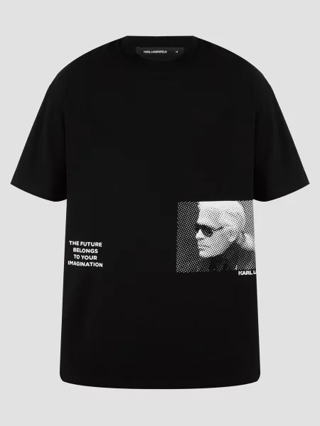 Футболка Karl Lagerfeld черная