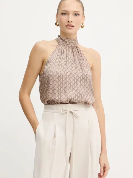 Блузка Marciano Guess ELISA візерунок коричневий