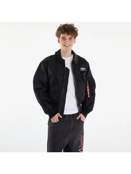 Μπουφάν bomber Alpha Industries Inc. μαύρο