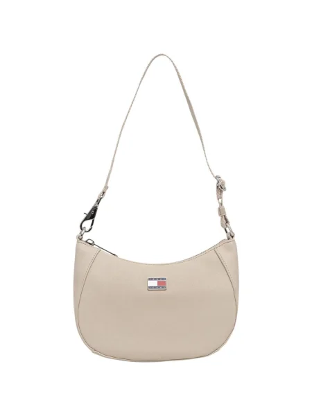 Tommy Jeans Geantă de umăr ecru bej