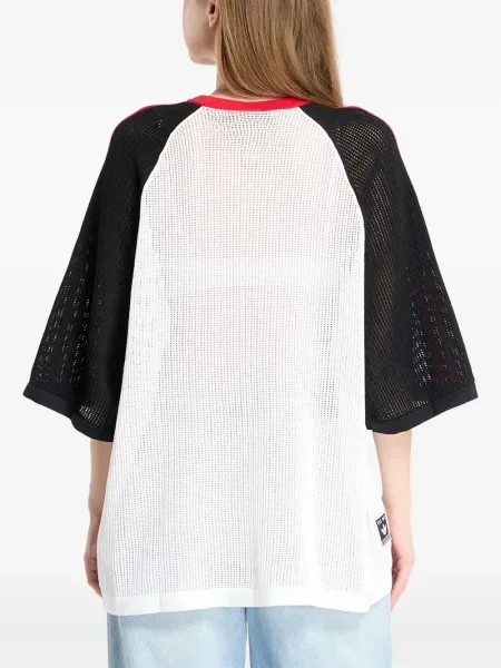 Top sport Adidas cu dungi de catifea cord tenis albastru