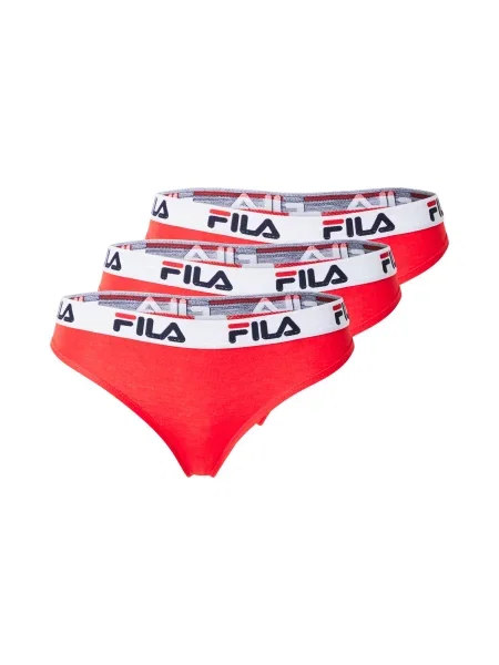 FILA Tanga albastru închis / roșu intens alb