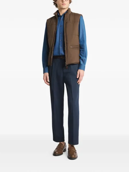 Pantaloni chino Fay albastru
