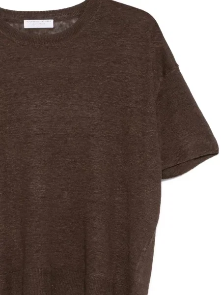 Tricou Majestic Filatures scurt maro