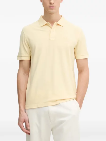 Tricou polo Joop! cu broderie galben
