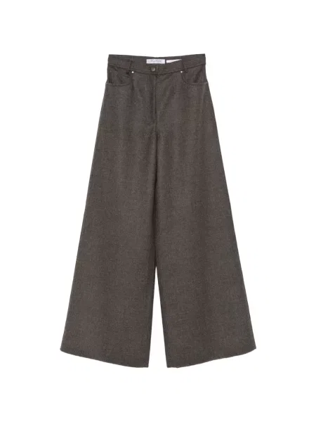 Nohavice Max Mara sivá