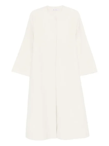 Palton Liska din cașmir alb