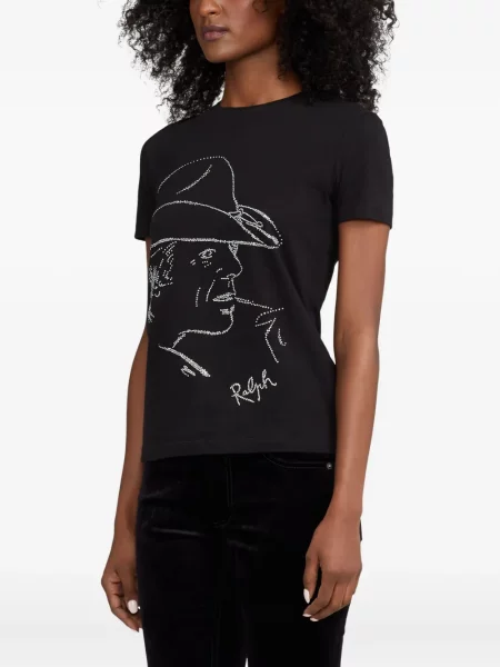 Tricou Ralph Lauren Collection negru