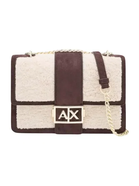 Torebka Armani Exchange brązowa