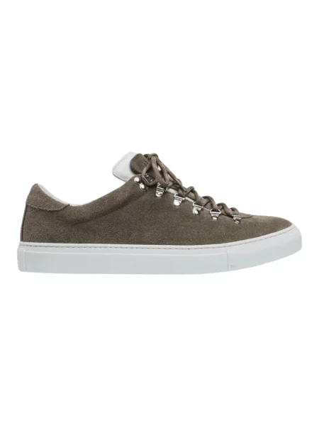 Sneakersy Diemme skórzane szare
